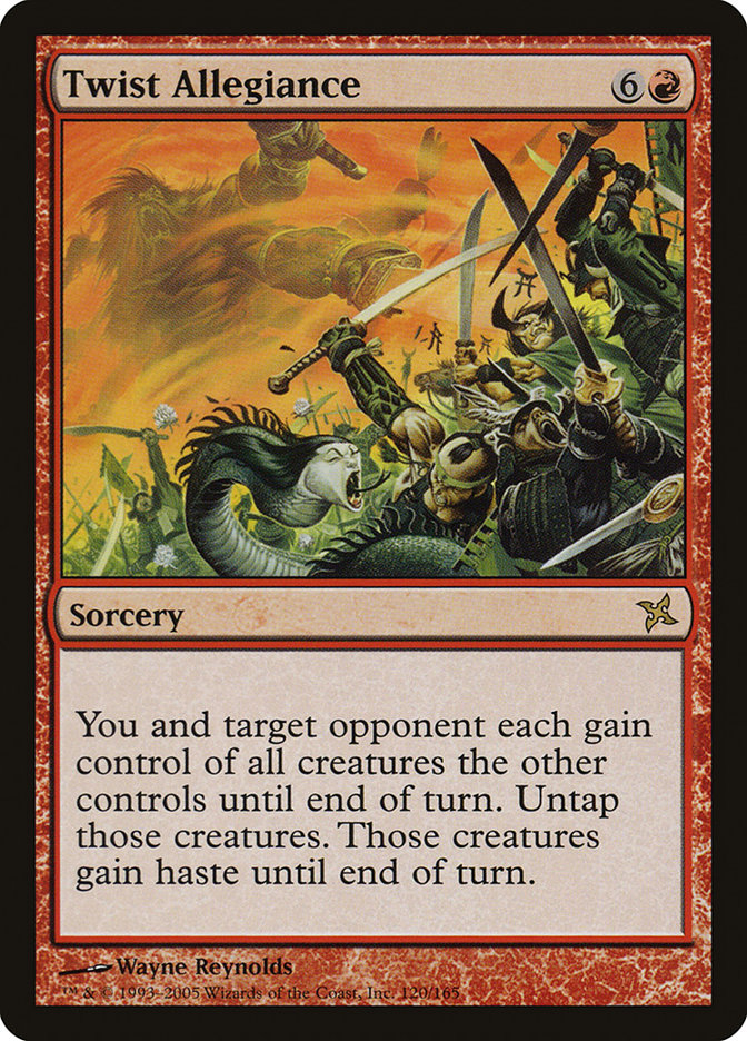 Twist Allegiance [Betrayers of Kamigawa] | Game Master's Emporium (The New GME)