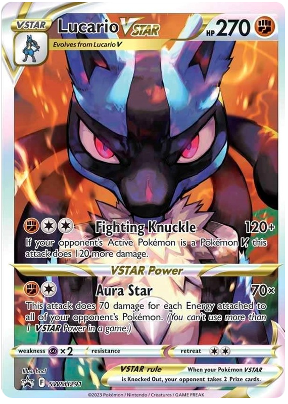 Lucario VSTAR (SWSH291) [Sword & Shield: Black Star Promos] | Game Master's Emporium (The New GME)