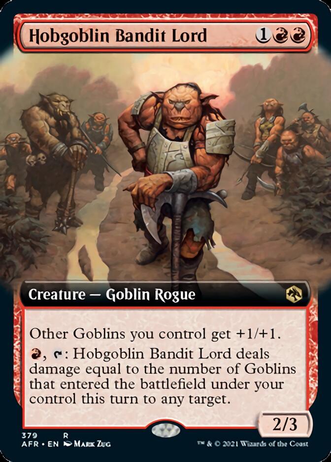Hobgoblin Bandit Lord (Extended Art) [Dungeons & Dragons: Adventures in the Forgotten Realms] | Game Master's Emporium (The New GME)