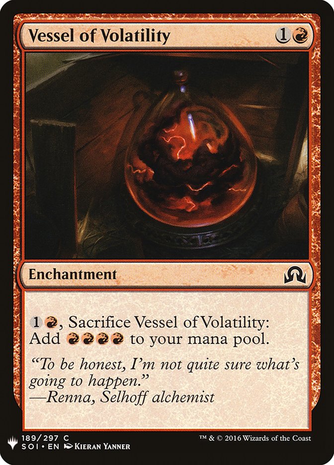 Vessel of Volatility [Mystery Booster] | Game Master's Emporium (The New GME)