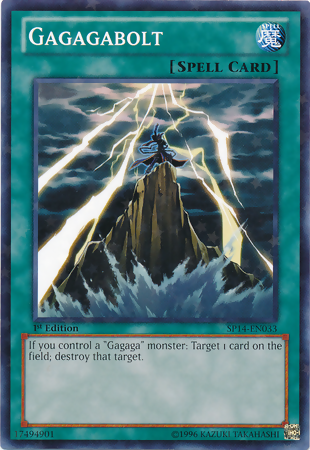 Gagagabolt [SP14-EN033] Starfoil Rare | Game Master's Emporium (The New GME)