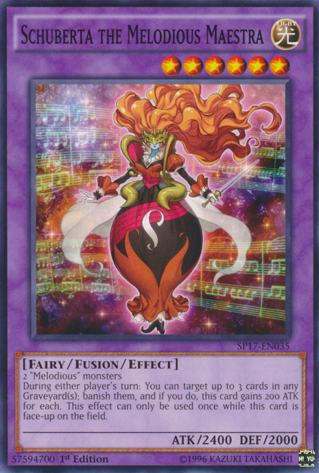 Schuberta the Melodious Maestra [SP17-EN035] Common | Game Master's Emporium (The New GME)