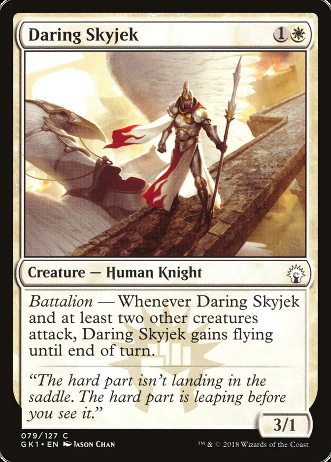 Daring Skyjek [Guilds of Ravnica Guild Kit] | Game Master's Emporium (The New GME)