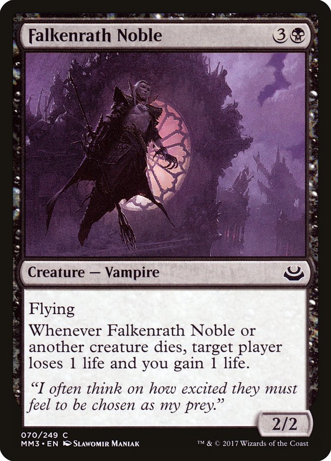 Falkenrath Noble [Modern Masters 2017] | Game Master's Emporium (The New GME)