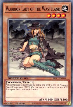 Warrior Lady of the Wasteland [SGX1-ENE05] Common | Game Master's Emporium (The New GME)