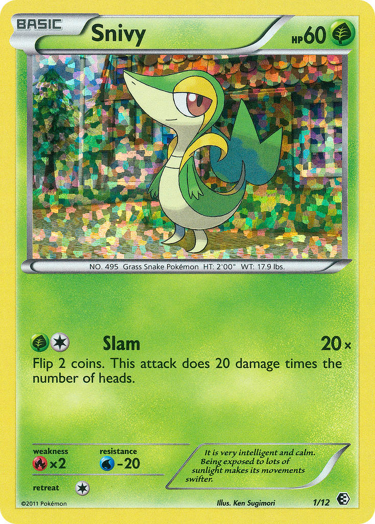 Snivy (1/12) [McDonald's Promos: 2011 Collection] | Game Master's Emporium (The New GME)