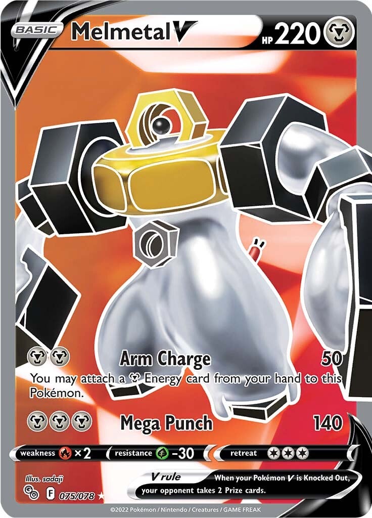 Melmetal V (075/078) [Pokémon GO] | Game Master's Emporium (The New GME)