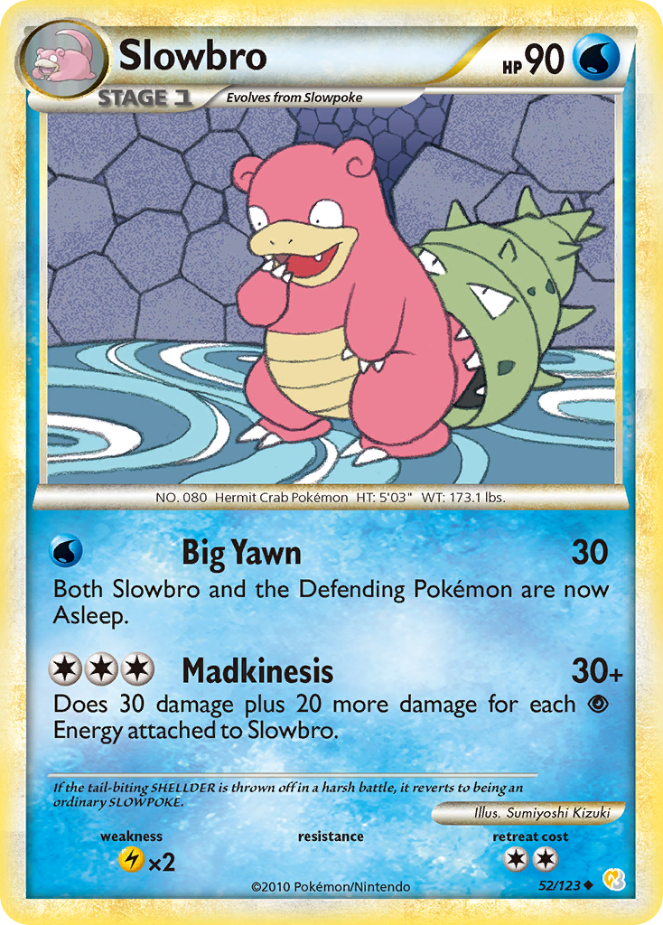 Slowbro (52/123) [HeartGold & SoulSilver: Base Set] | Game Master's Emporium (The New GME)