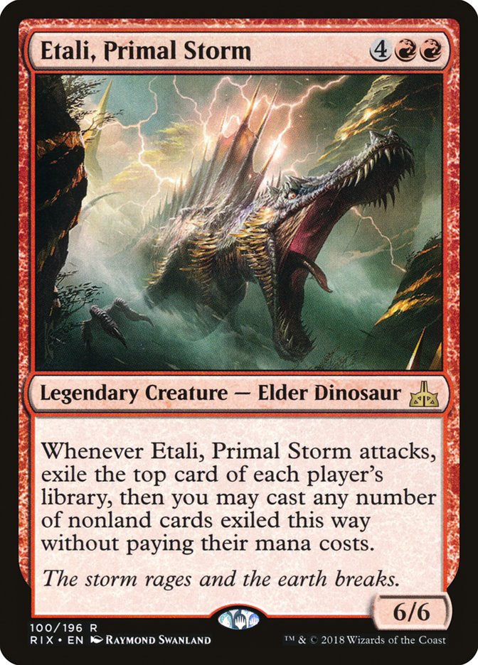 Etali, Primal Storm [Rivals of Ixalan] | Game Master's Emporium (The New GME)