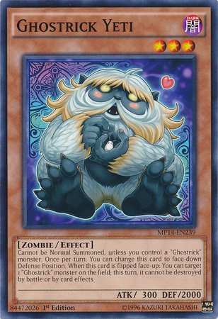 Ghostrick Yeti [MP14-EN239] Common | Game Master's Emporium (The New GME)