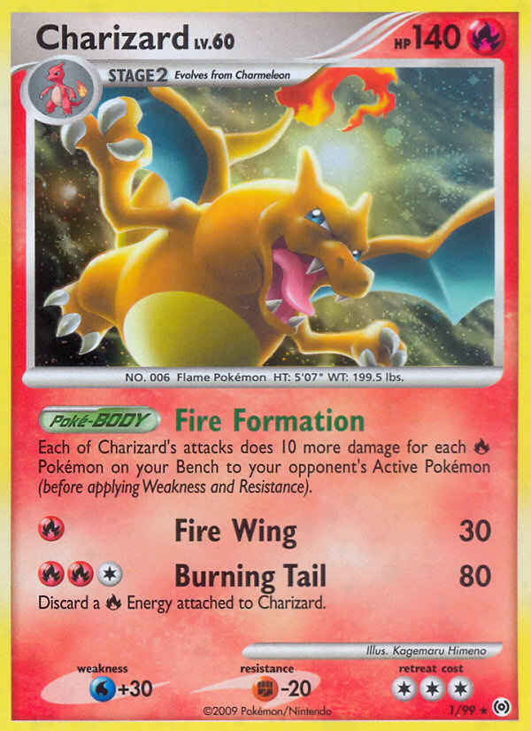 Charizard (1/99) [Platinum: Arceus] | Game Master's Emporium (The New GME)