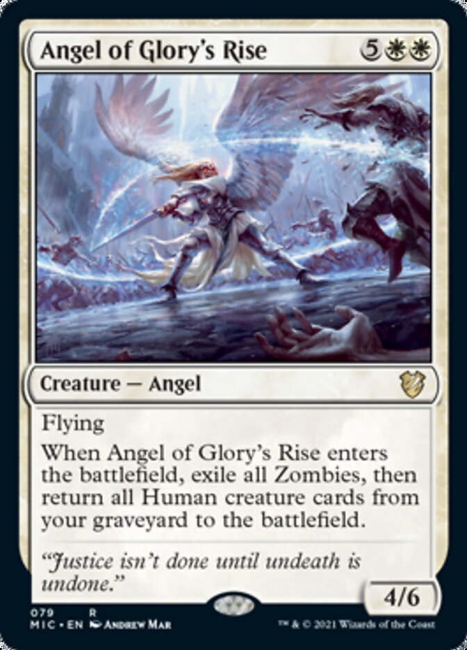 Angel of Glory's Rise [Innistrad: Midnight Hunt Commander] | Game Master's Emporium (The New GME)