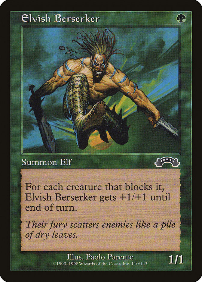 Elvish Berserker [Exodus] | Game Master's Emporium (The New GME)