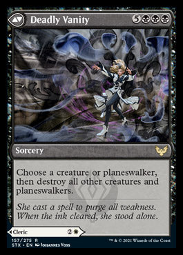 Selfless Glyphweaver // Deadly Vanity [Strixhaven: School of Mages] | Game Master's Emporium (The New GME)