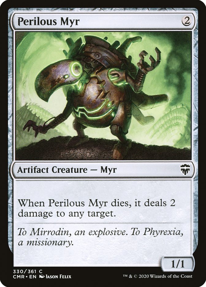 Perilous Myr [Commander Legends] | Game Master's Emporium (The New GME)