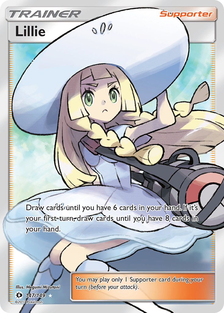 Lillie (147/149) [Sun & Moon: Base Set] | Game Master's Emporium (The New GME)