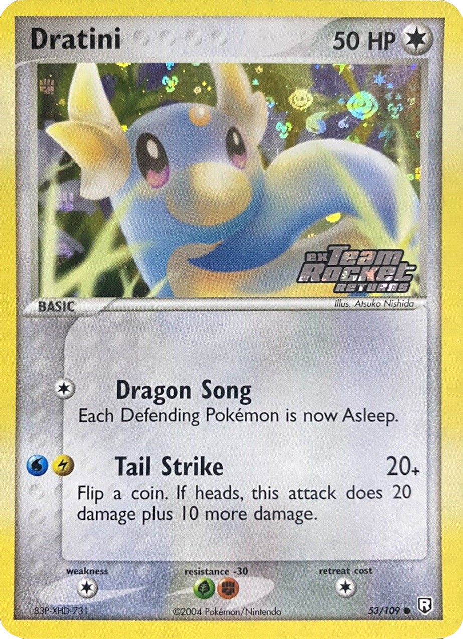 Dratini (53/109) (Stamped) [EX: Team Rocket Returns] | Game Master's Emporium (The New GME)