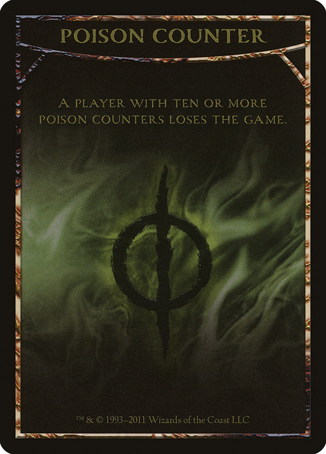 Poison Counter [Mirrodin Besieged Tokens] | Game Master's Emporium (The New GME)