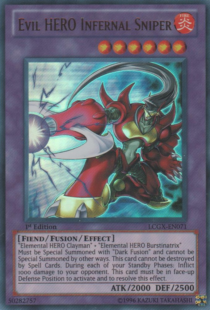 Evil HERO Infernal Sniper [LCGX-EN071] Ultra Rare | Game Master's Emporium (The New GME)