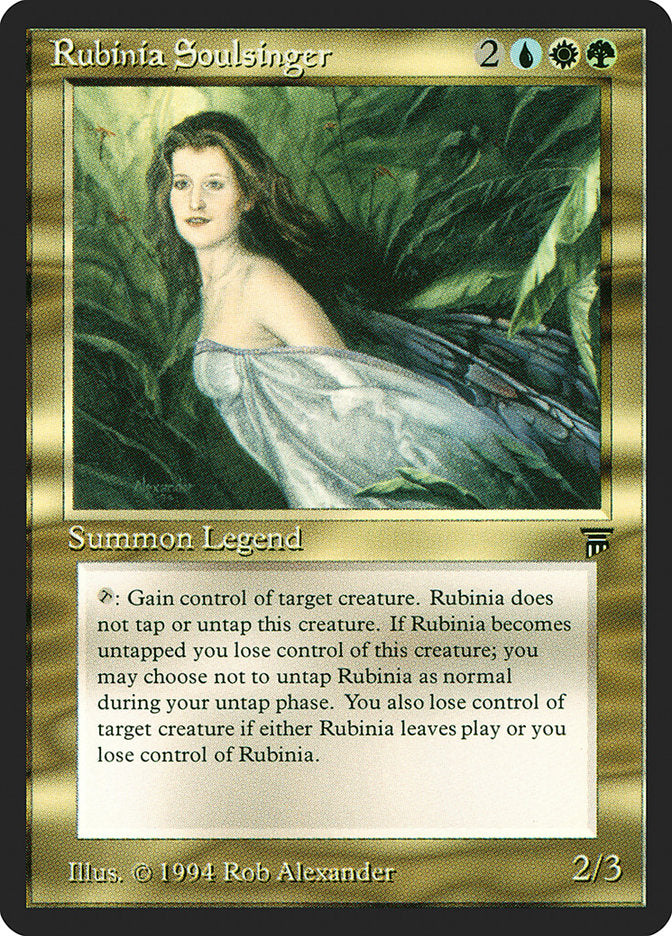 Rubinia Soulsinger [Legends] | Game Master's Emporium (The New GME)