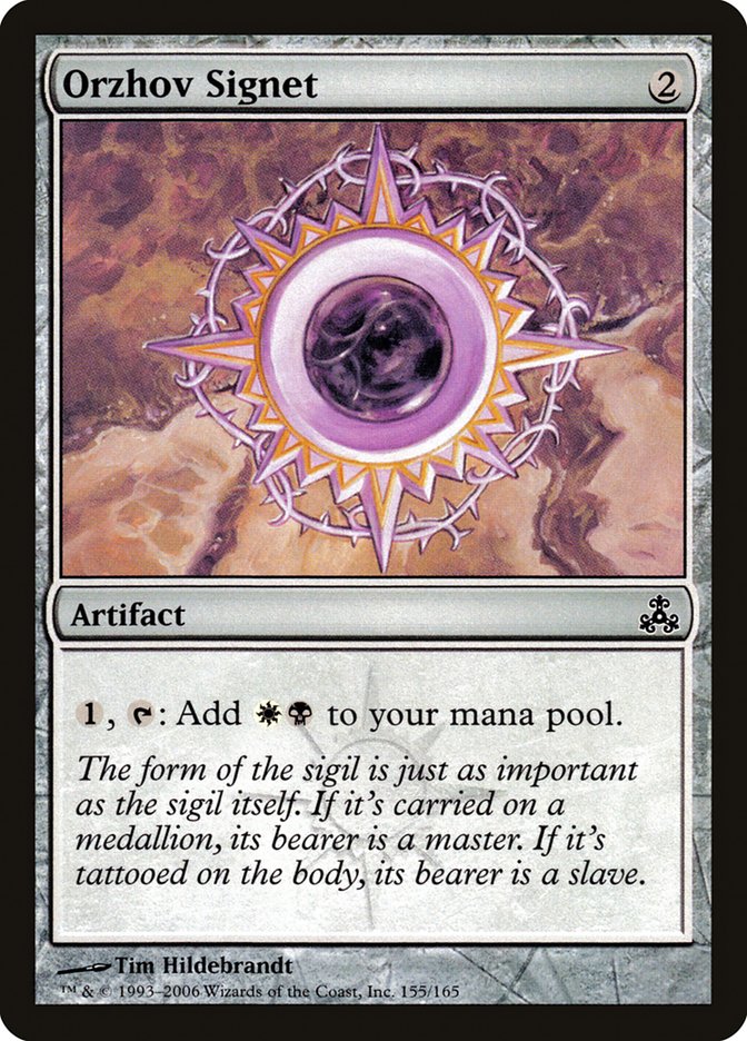 Orzhov Signet [Guildpact] | Game Master's Emporium (The New GME)