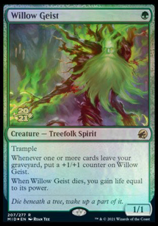 Willow Geist [Innistrad: Midnight Hunt Prerelease Promos] | Game Master's Emporium (The New GME)