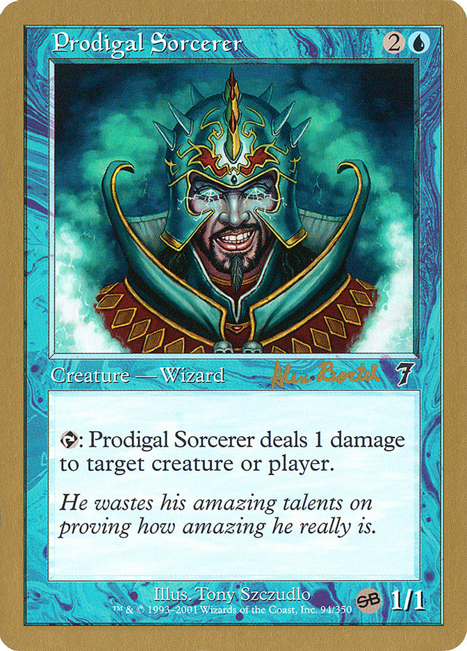 Prodigal Sorcerer (Alex Borteh) (SB) [World Championship Decks 2001] | Game Master's Emporium (The New GME)