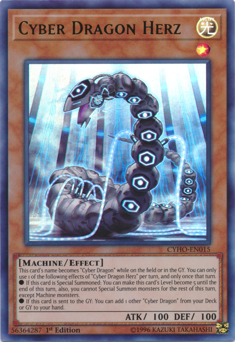 Cyber Dragon Herz [CYHO-EN015] Ultra Rare | Game Master's Emporium (The New GME)