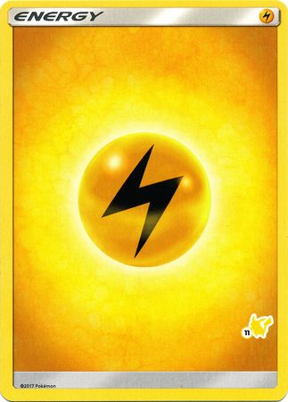 Lightning Energy (Pikachu Stamp #11) [Battle Academy 2020] | Game Master's Emporium (The New GME)