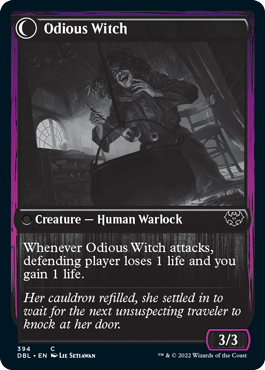 Ragged Recluse // Odious Witch [Innistrad: Double Feature] | Game Master's Emporium (The New GME)