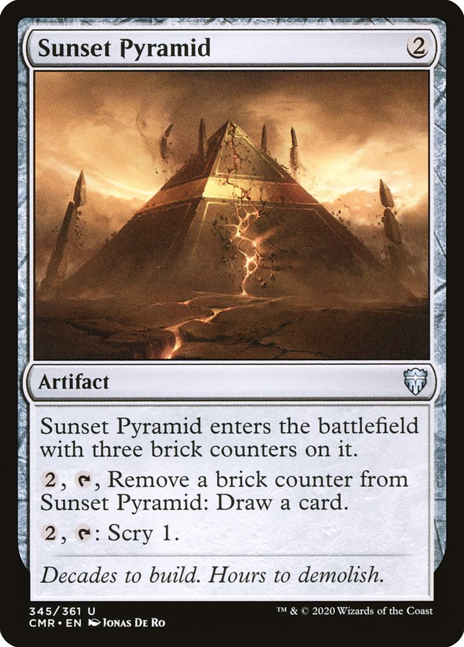 Sunset Pyramid [Commander Legends] | Game Master's Emporium (The New GME)