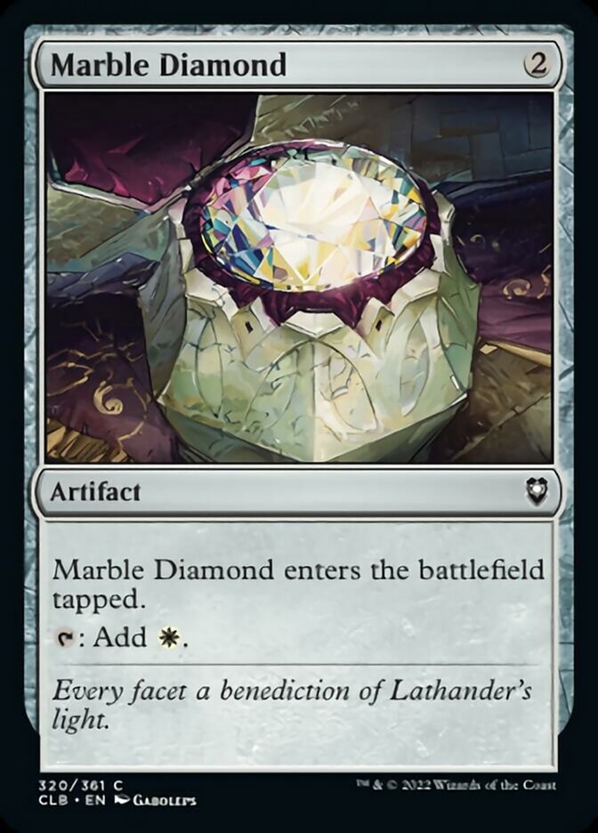 Marble Diamond [Commander Legends: Battle for Baldur's Gate] | Game Master's Emporium (The New GME)
