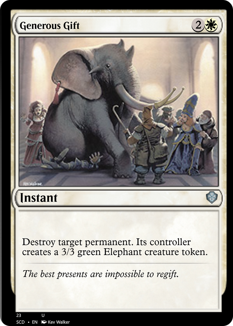 Generous Gift [Starter Commander Decks] | Game Master's Emporium (The New GME)