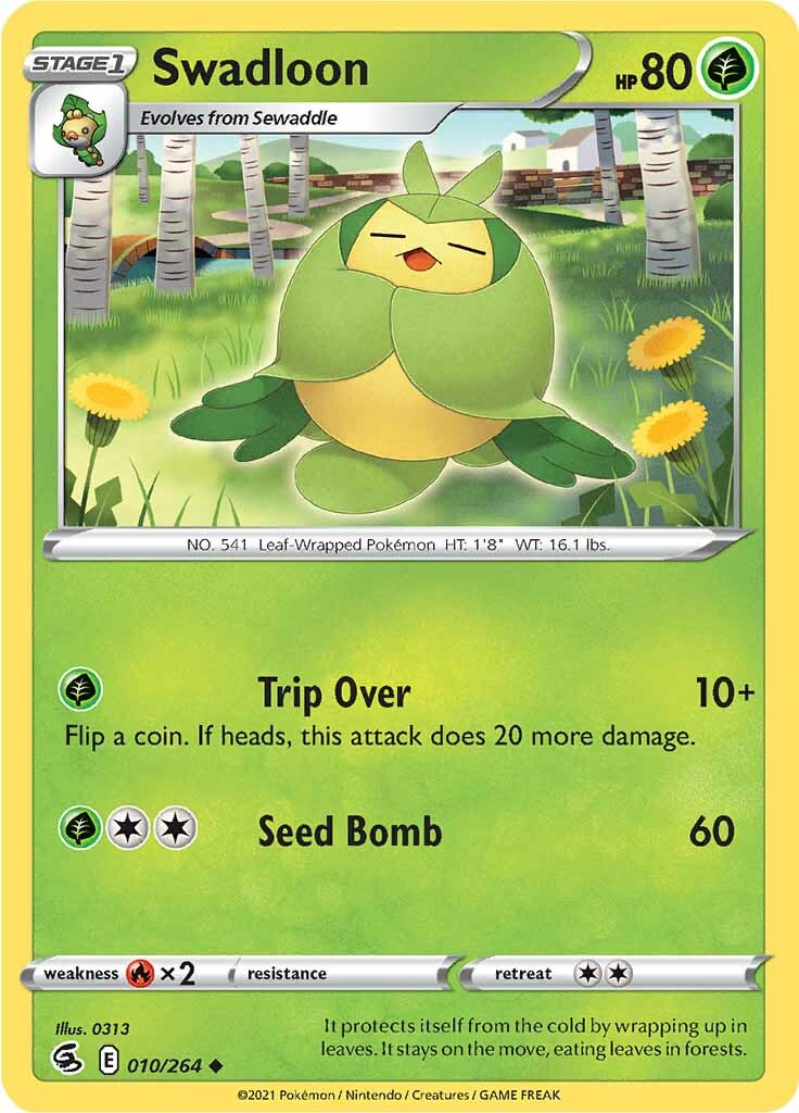 Swadloon (010/264) [Sword & Shield: Fusion Strike] | Game Master's Emporium (The New GME)