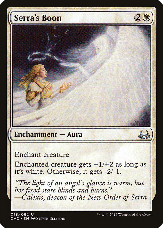 Serra's Boon (Divine vs. Demonic) [Duel Decks Anthology] | Game Master's Emporium (The New GME)