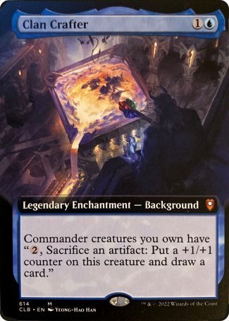 Clan Crafter (Extended Art) [Commander Legends: Battle for Baldur's Gate] | Game Master's Emporium (The New GME)