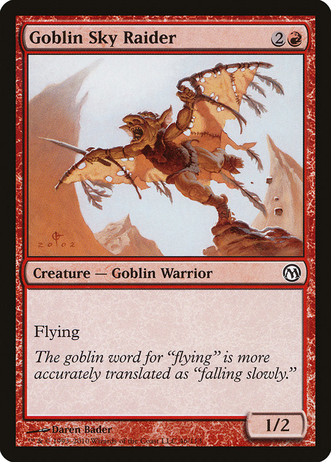 Goblin Sky Raider [Duels of the Planeswalkers] | Game Master's Emporium (The New GME)