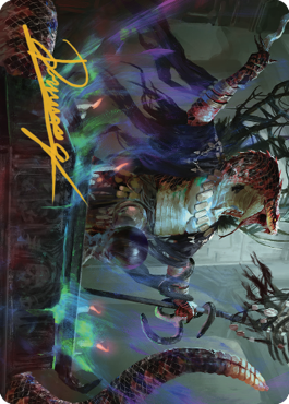 Sivriss, Nightmare Speaker Art Card (32) (Gold-Stamped Signature) [Commander Legends: Battle for Baldur's Gate Art Series] | Game Master's Emporium (The New GME)