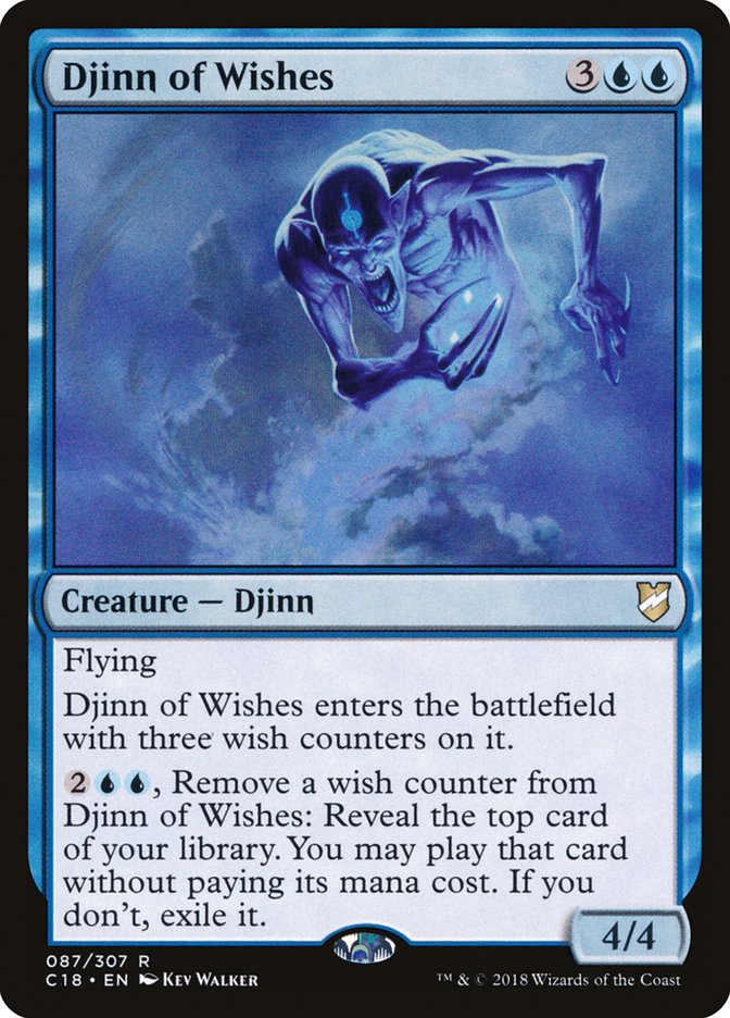 Djinn of Wishes [Commander 2018] | Game Master's Emporium (The New GME)