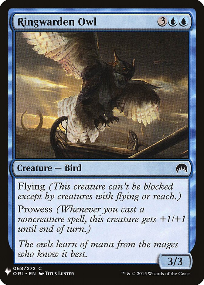 Ringwarden Owl [Mystery Booster] | Game Master's Emporium (The New GME)