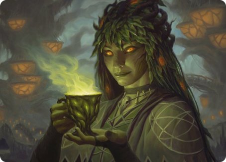 Dina, Soul Steeper Art Card [Strixhaven: School of Mages Art Series] | Game Master's Emporium (The New GME)