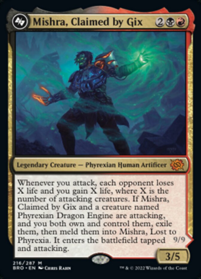 Mishra, Claimed by Gix (Promo Pack) [The Brothers' War Promos] | Game Master's Emporium (The New GME)