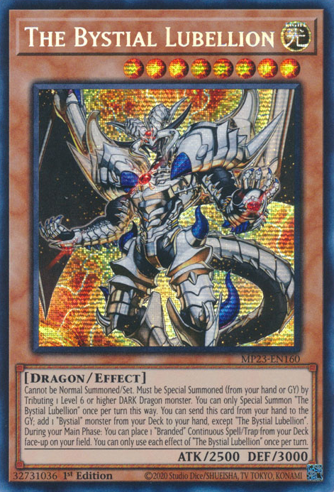 The Bystial Lubellion [MP23-EN160] Prismatic Secret Rare | Game Master's Emporium (The New GME)