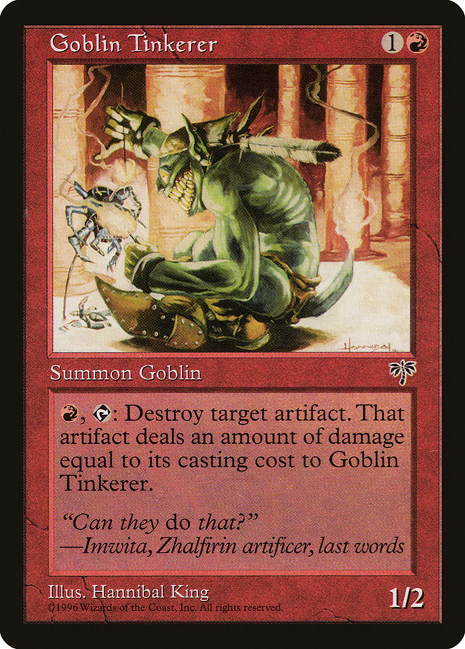 Goblin Tinkerer [Mirage] | Game Master's Emporium (The New GME)