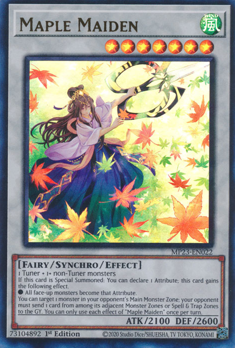 Maple Maiden [MP23-EN022] Ultra Rare | Game Master's Emporium (The New GME)
