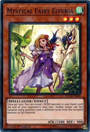 Mystical Fairy Elfuria [AC18-EN010] Super Rare | Game Master's Emporium (The New GME)