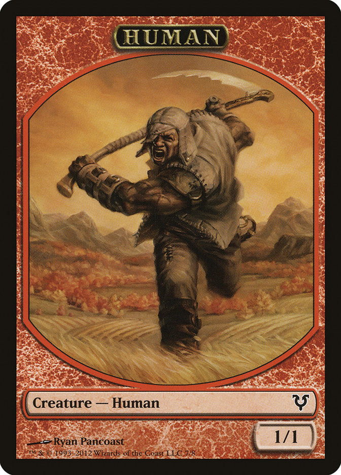 Human Token (7/8) [Avacyn Restored Tokens] | Game Master's Emporium (The New GME)
