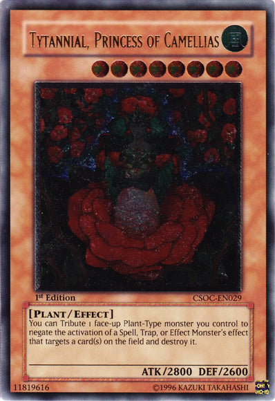 Tytannial, Princess of Camellias (UTR) [CSOC-EN029] Ultimate Rare | Game Master's Emporium (The New GME)