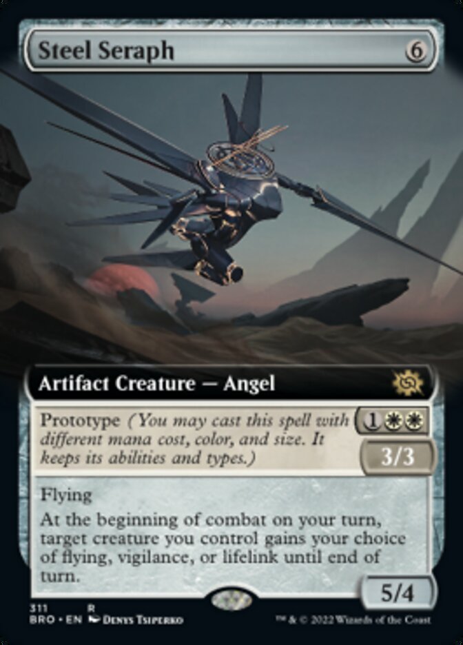 Steel Seraph (Extended Art) [The Brothers' War] | Game Master's Emporium (The New GME)