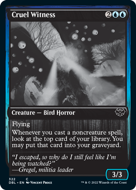 Cruel Witness [Innistrad: Double Feature] | Game Master's Emporium (The New GME)